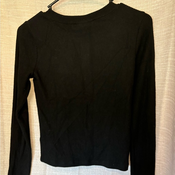 Target Black Button-Down Shirt - Picture 3 of 3